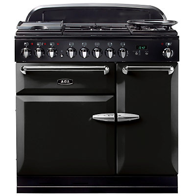 AGA Masterchef XL 90 Dual Fuel Range Cooker Gloss Black AGA Masterchef XL 90 Dual Fuel Range Cooker Gloss Black